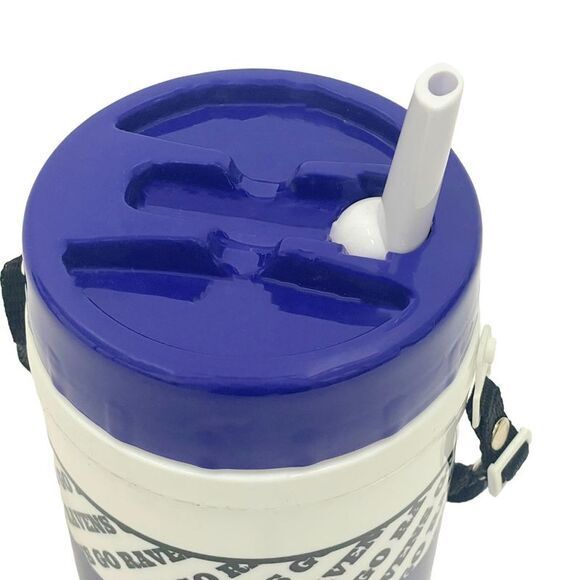 NFL Baltimore Ravens Plastic Thermos with Strap, 1 Liter - Picture 3 of 8